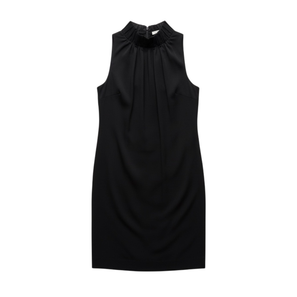 Taylor Silk Dress Women’s Size 6 US Black Sleeveless‎